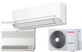 Aire acondicionado de pared y suelo
