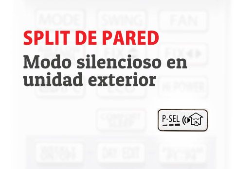 reducción de ruidos de la unidad exterior