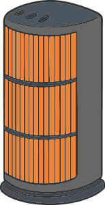 calentador eléctrico
