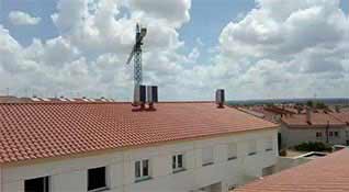 Chalet adosado con aerotermia Toshiba