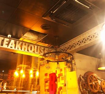 aire acondicionado de techo para restaurante