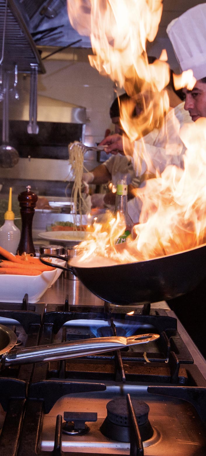 diferentes tipos de climatización en cocinas industriales