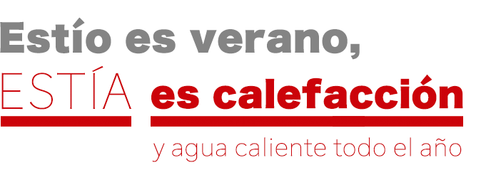 agua caliente por aerotermia