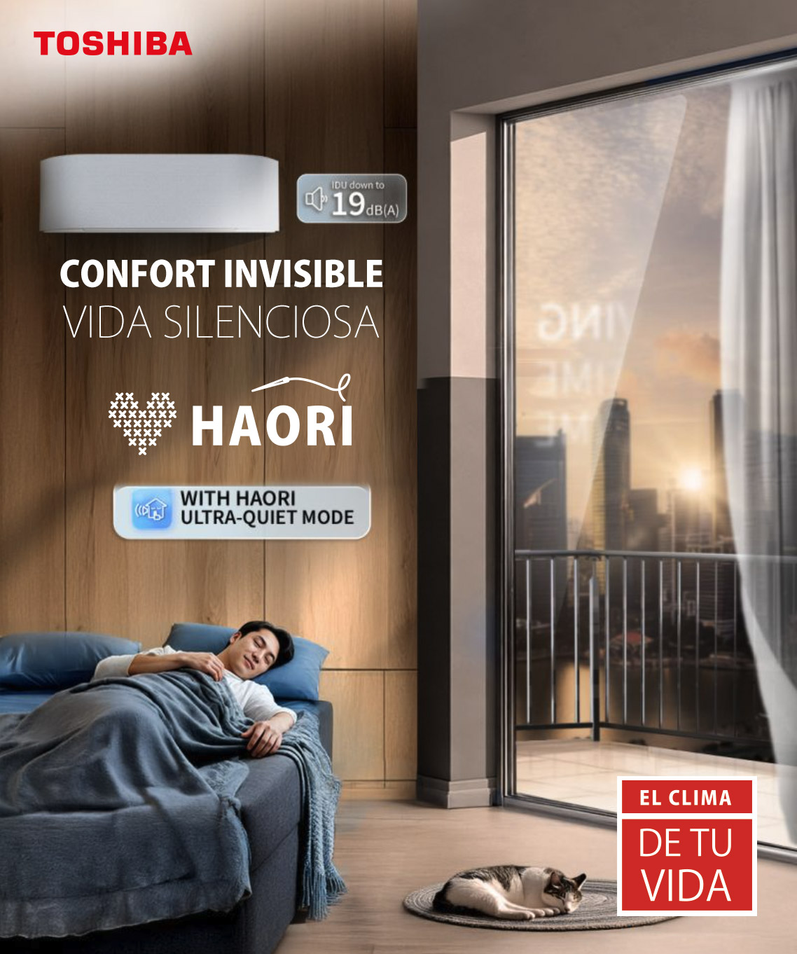 Confort invisible: Tu hogar en silencio.