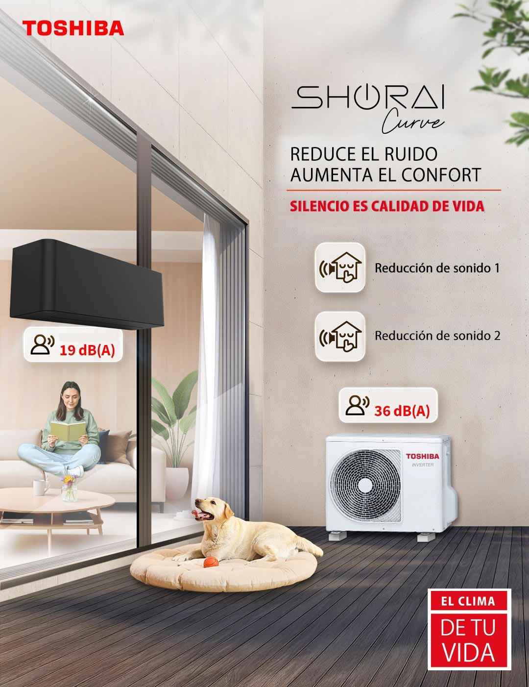 aire acondicionado Ultra silencioso